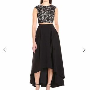 Two piece dress by Aidan Mattox